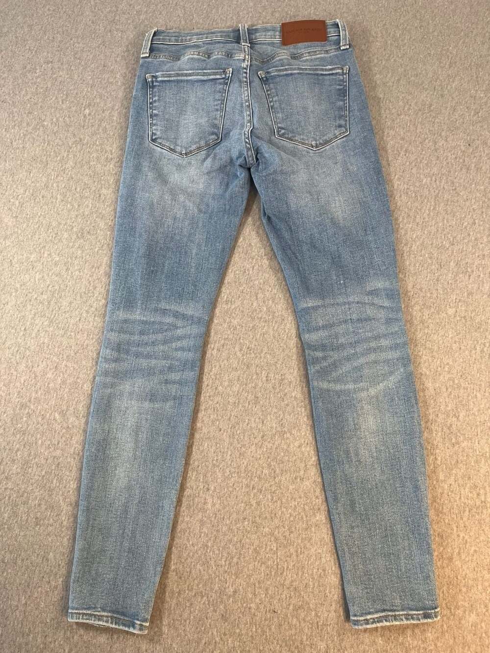 Lucky Brand Bridgette Mid-Rise Button Fly Skinny Jeans 27x28 - Picture 5 of 8
